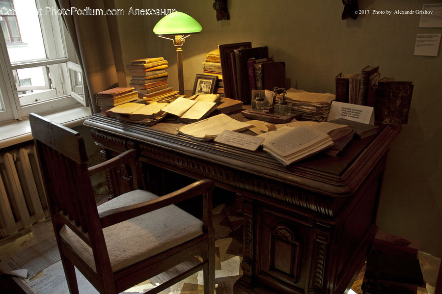 Book, Text, Desk, Furniture, Table, Dining Table, Column