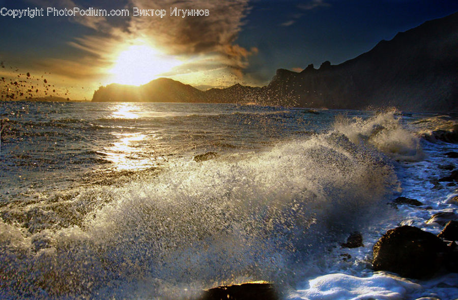 Beach, Coast, Outdoors, Sea, Water, Sea Waves, Ocean