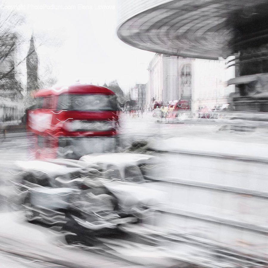 Ice, Outdoors, Snow, Blizzard, Weather, Winter, Car
