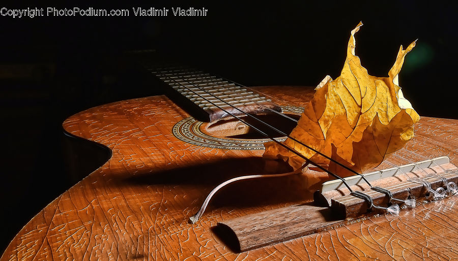 Electric Guitar, Guitar, Musical Instrument, Brick