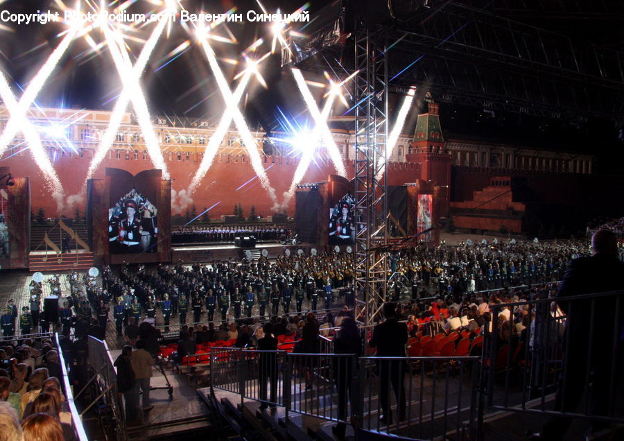 Indoors, Room, Theater, Shipping Container, Stage, Dock, Pier