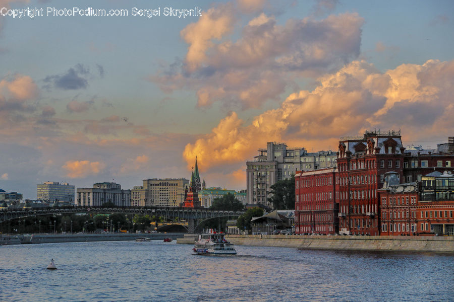 Ferry, Freighter, Ship, Tanker, Vessel, Building, Housing