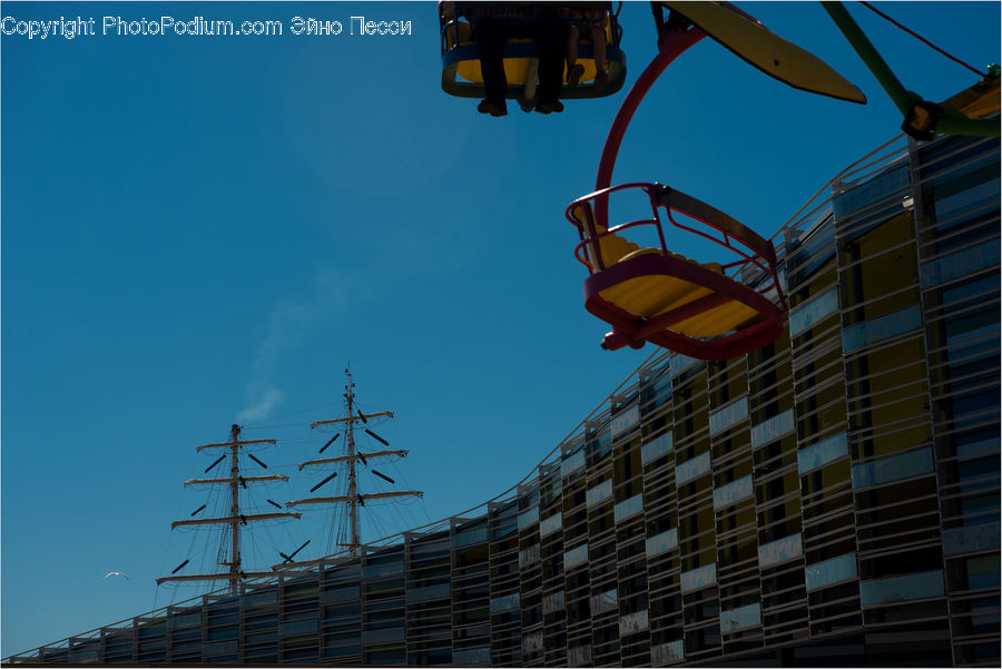 Building, Housing, Construction, City, High Rise, Scaffolding