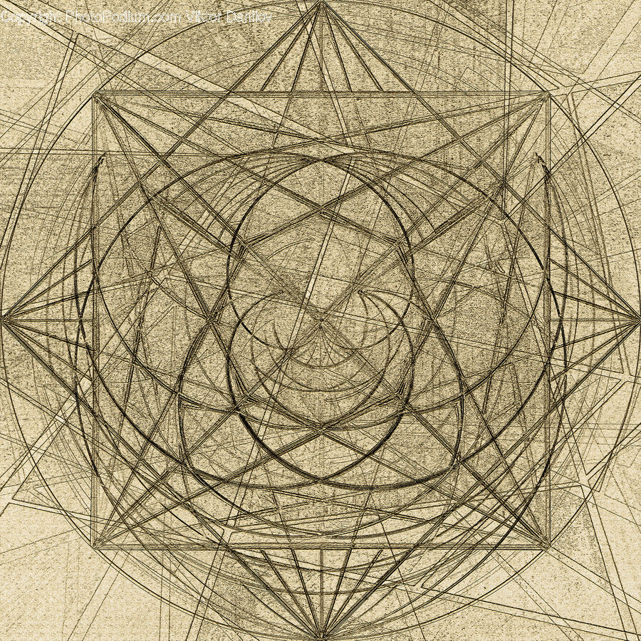 Drawing, Sketch, Map, Art, Modern Art