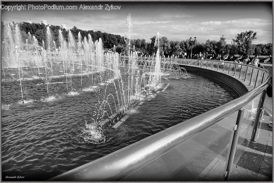 Water, City, Downtown