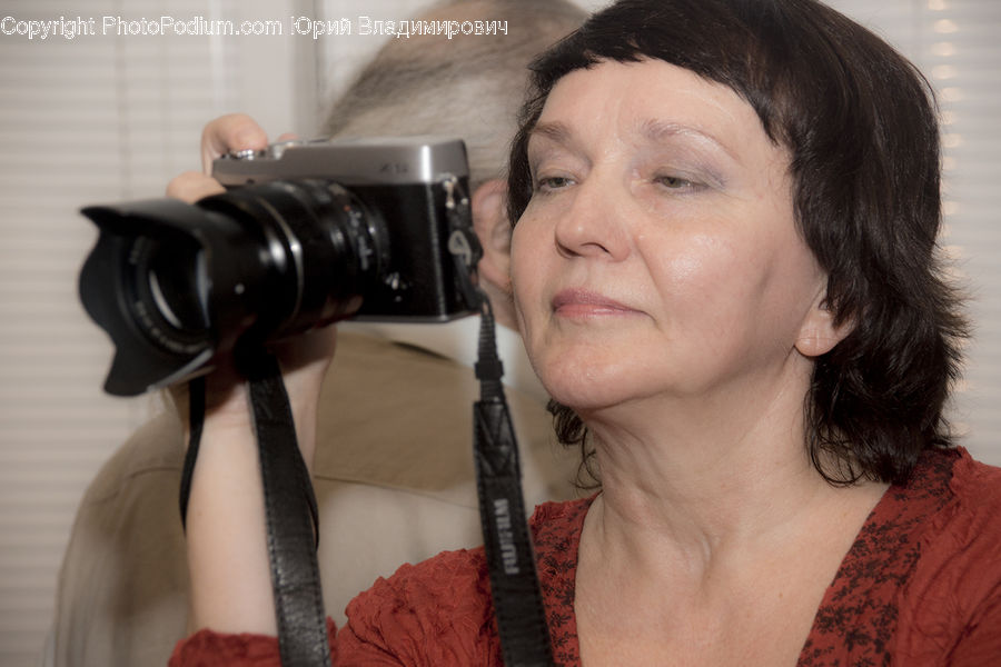 People, Person, Human, Knitting, Portrait, Selfie, Camera