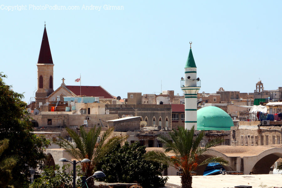 Architecture, Dome, Mosque, Worship, Awning, Tower, Spire