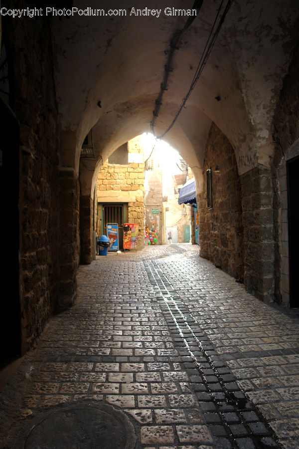 Cobblestone, Pavement, Walkway, Brick, Alley, Alleyway, Road
