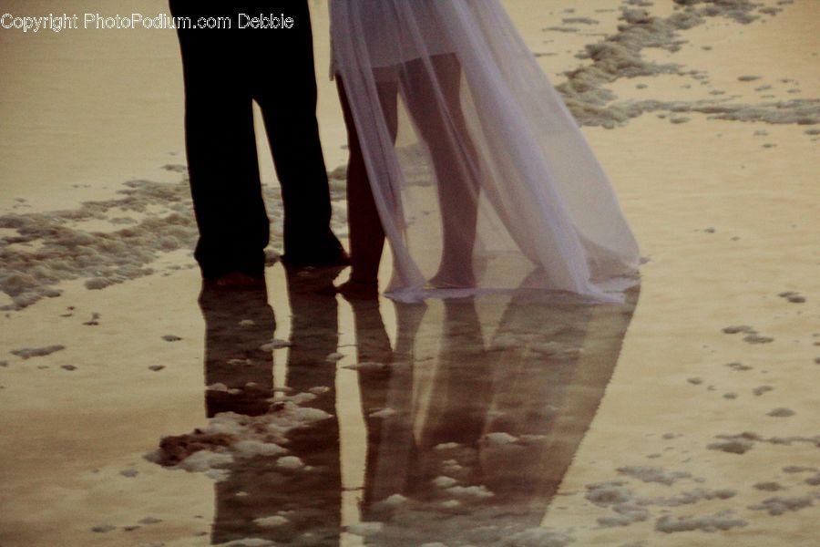 Leisure Activities, Walking, Dirt Road, Gravel, Road, Beach, Coast