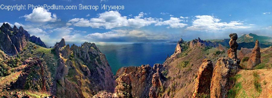 Canyon, Outdoors, Valley, Cliff, Mountain, Crest, Peak