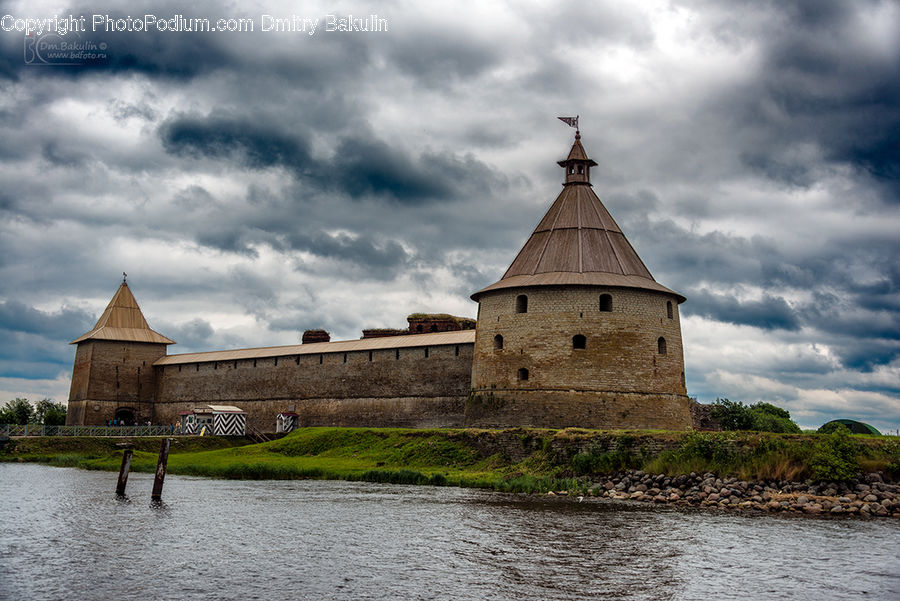 Architecture, Castle, Fort, Bell Tower, Clock Tower, Tower, Housing