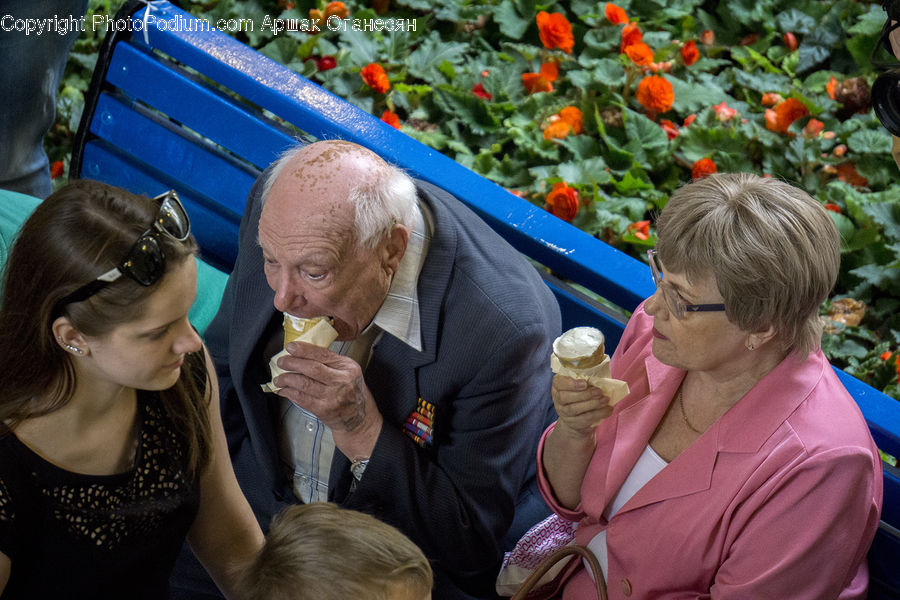 People, Person, Human, Hug, Kiss, Plant, Potted Plant