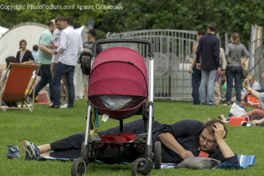 Human, People, Person, Stroller, Leisure Activities, Walking, Clothing