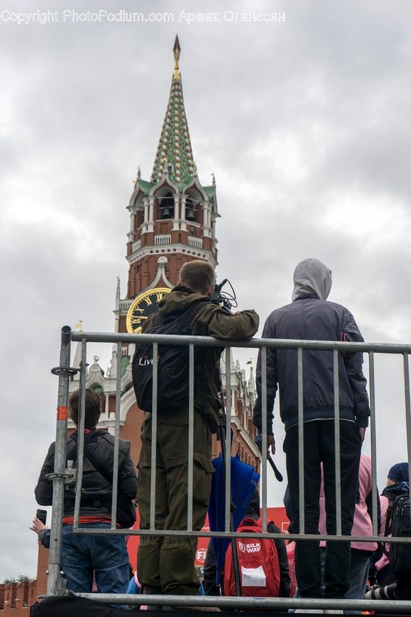 People, Person, Human, Playground, Tourist, Architecture, Bell Tower