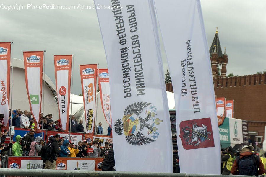 Emblem, Logo, Brochure, Flyer, Paper, Poster, Crowd