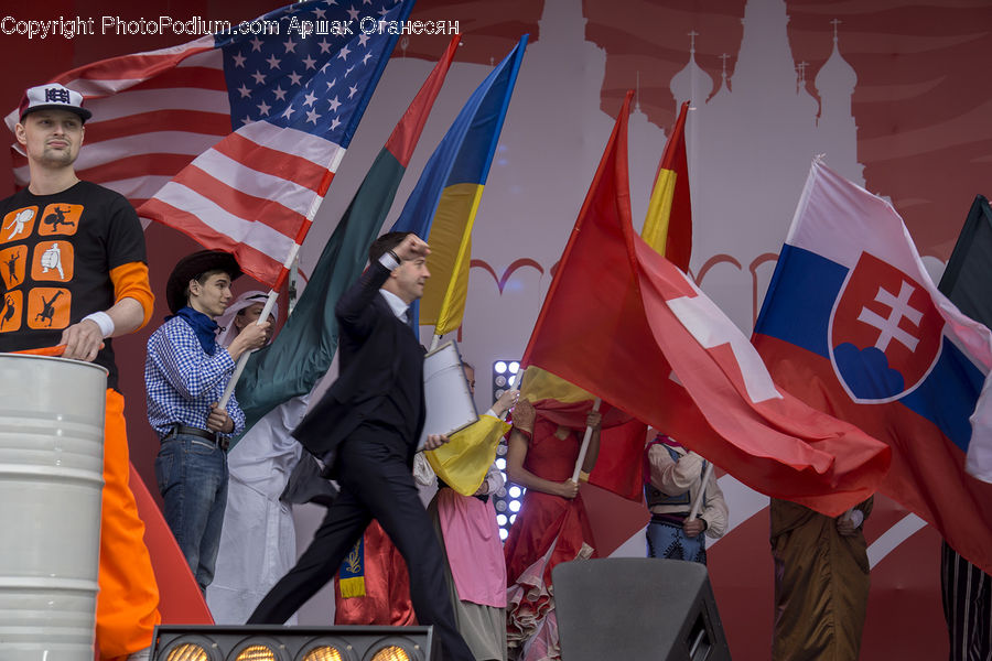 People, Person, Human, Crowd, Parade, Star Symbol, Carnival