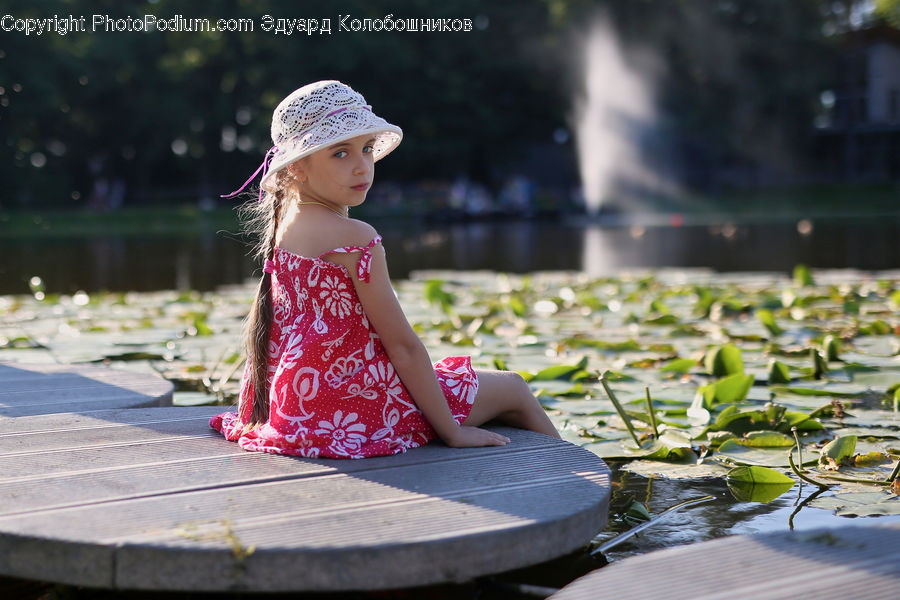 People, Person, Human, Outdoors, Pond, Water, Female