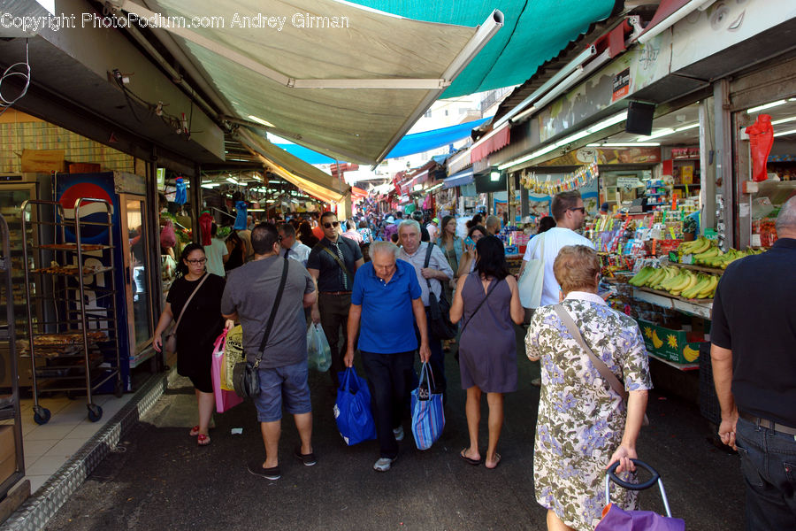 People, Person, Human, Bazaar, Market, Crowd, Shopping