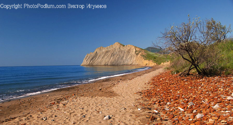 Beach, Coast, Outdoors, Sea, Water, Landscape, Nature