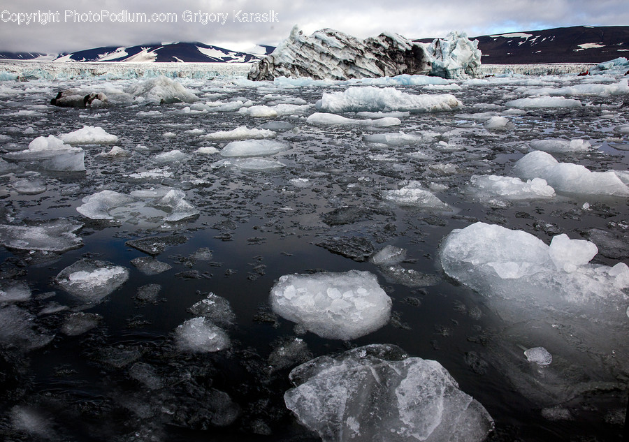 Ice, Outdoors, Snow, Arctic, Glacier, Mountain, Winter