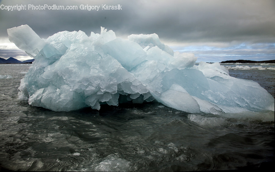 Arctic, Ice, Iceberg, Outdoors, Snow, Glacier, Mountain