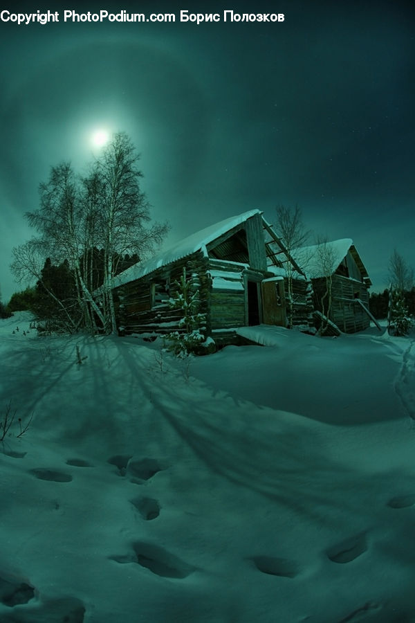 Cabin, Hut, Rural, Shack, Shelter, Building, Housing