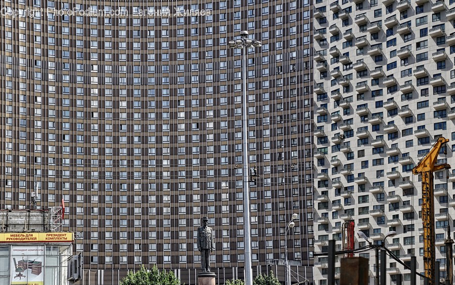 City, Downtown, Urban, Architecture, High Rise, Skyscraper, Apartment Building