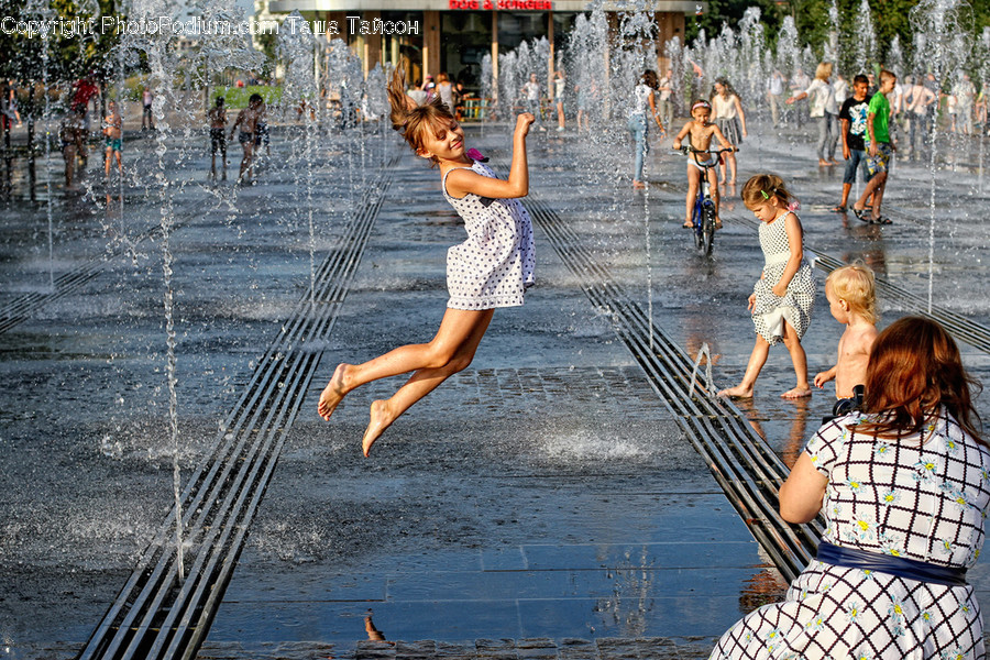 Dance, Dance Pose, Water, Dock, Landing