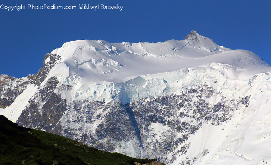 Arctic, Glacier, Ice, Mountain, Outdoors