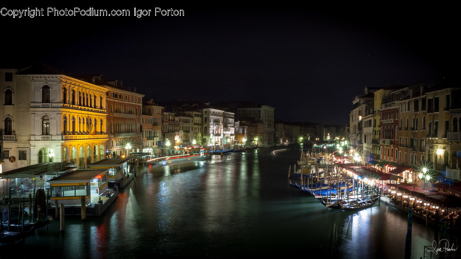 Canal, Outdoors, River, Water, City