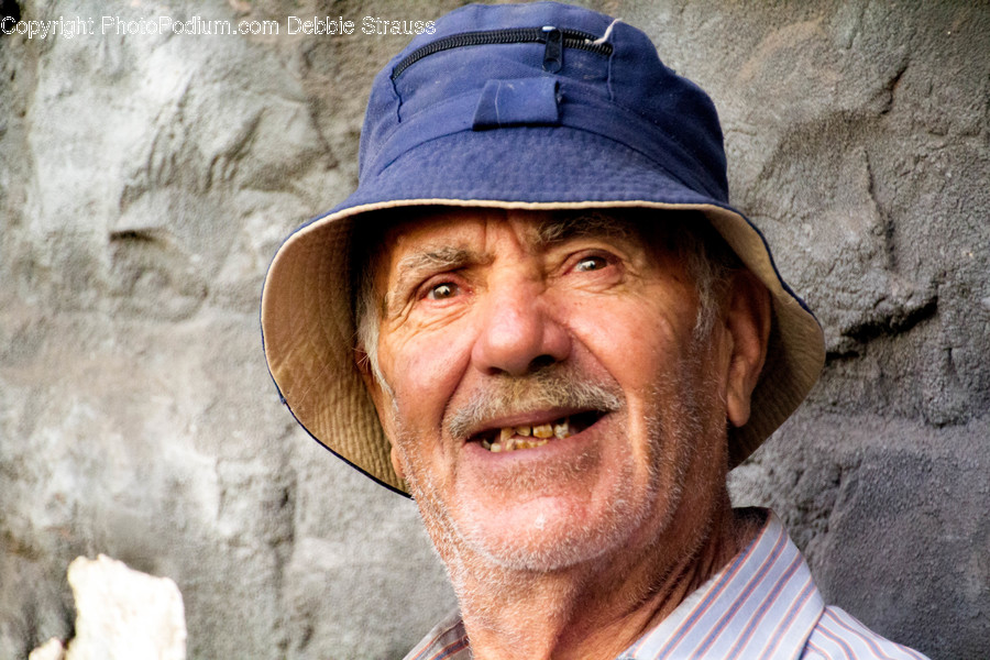 People, Person, Human, Hat, Face