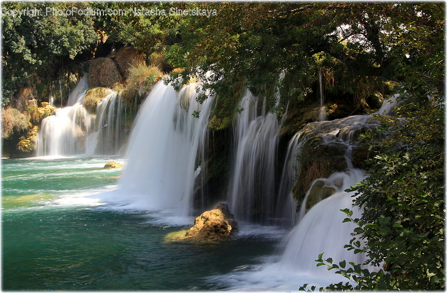 Outdoors, River, Water, Waterfall, Creek