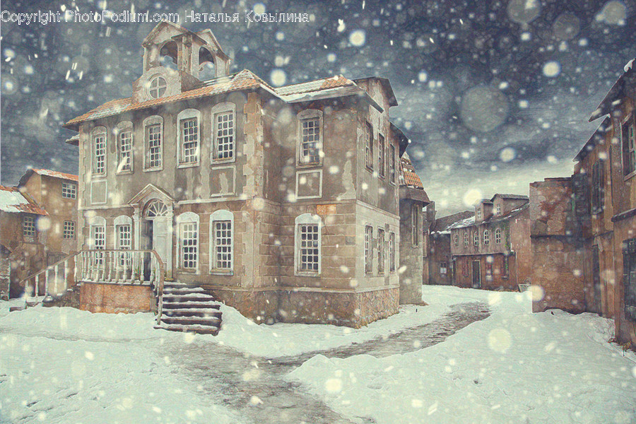 Blizzard, Outdoors, Snow, Weather, Winter
