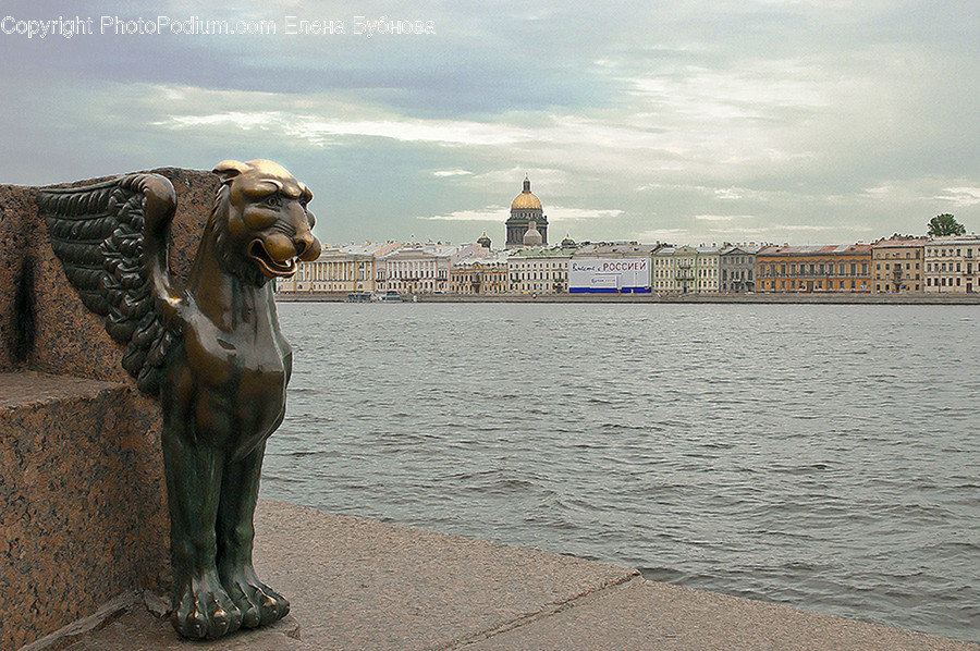 Art, Gargoyle, Statue, Architecture, Dome