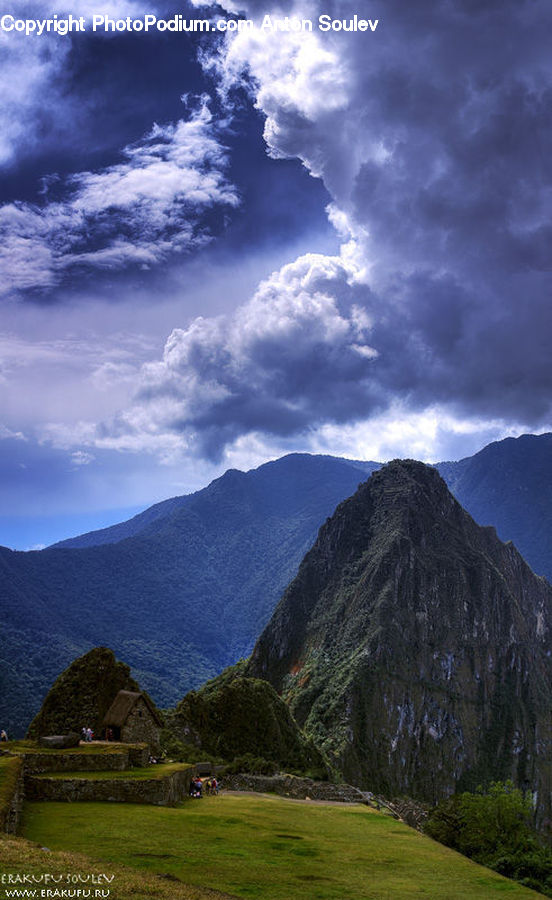 Crest, Mountain, Mountain Range, Outdoors, Peak, Building, Hut