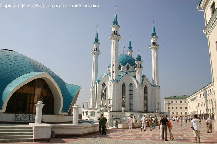 Architecture, Dome, Mosque, Worship, Bell Tower