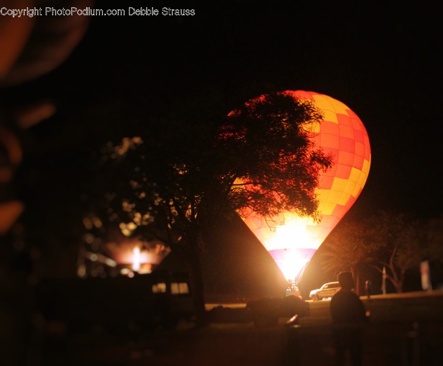 People, Person, Human, Fire, Hot Air Balloon
