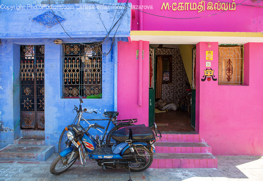 Motor, Motorcycle, Vehicle, Moped, Motor Scooter
