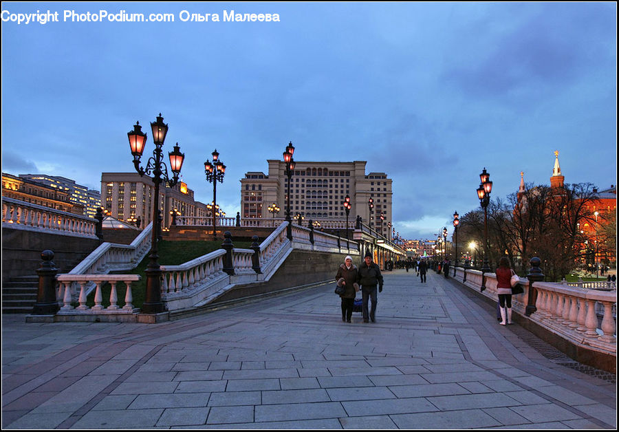Boardwalk, Deck, Path, Sidewalk, Walkway, Architecture, Downtown