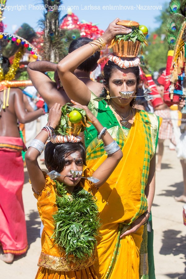 People, Person, Human, Costume, Sari