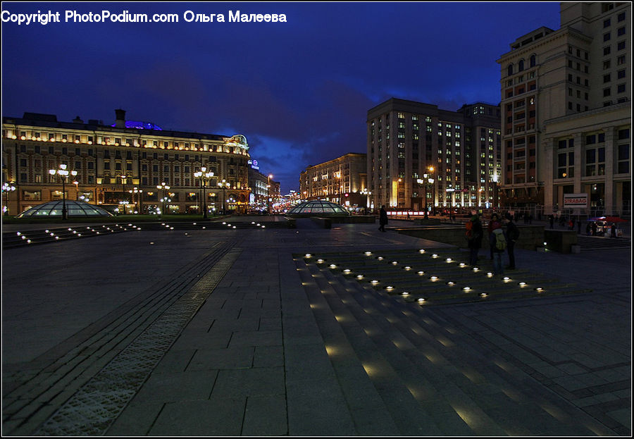 City, Downtown, Metropolis, Urban, Road, Street, Town