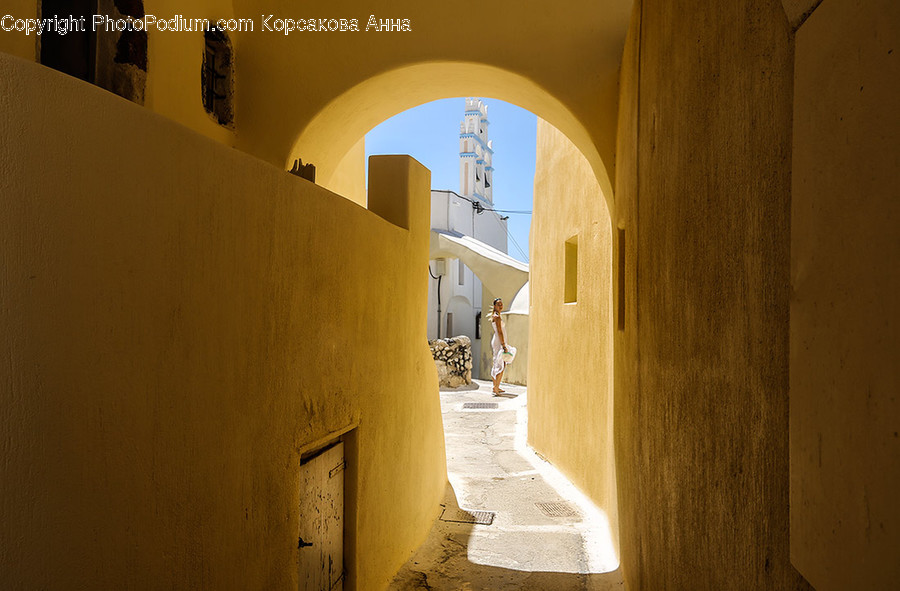 Castle, Fort, Patio, Ancient Egypt, Architecture
