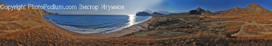 Crater, Coast, Outdoors, Sea, Water
