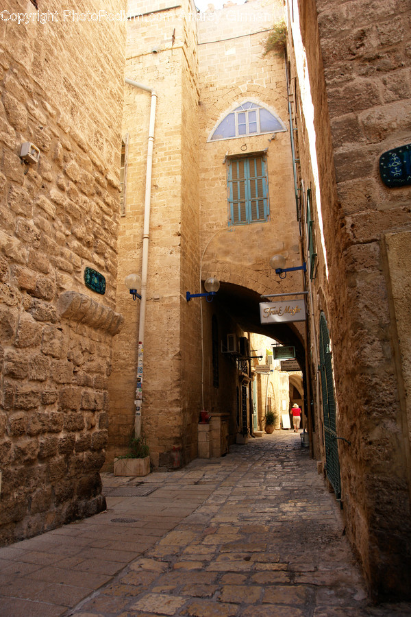 Alley, Alleyway, Road, Street, Town