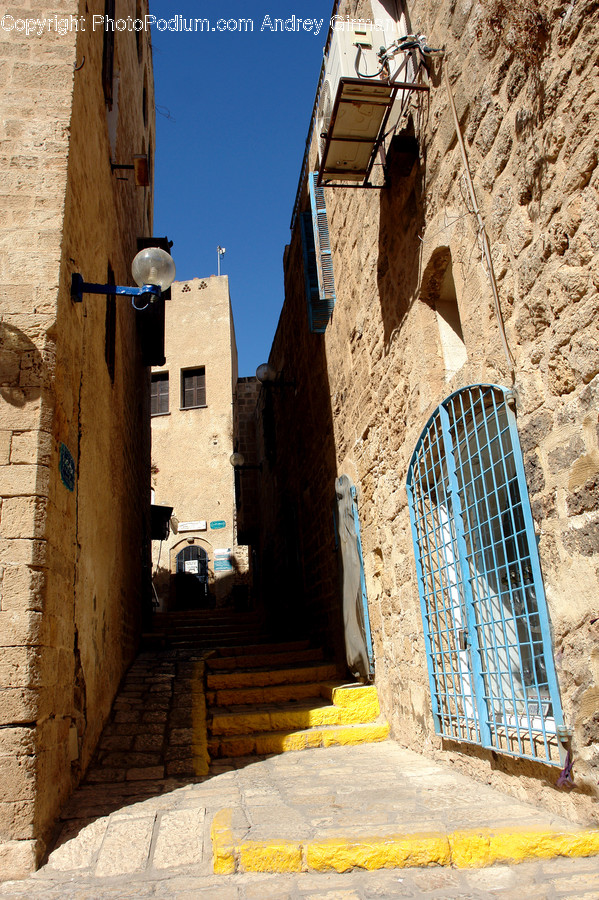 Alley, Alleyway, Road, Street, Town