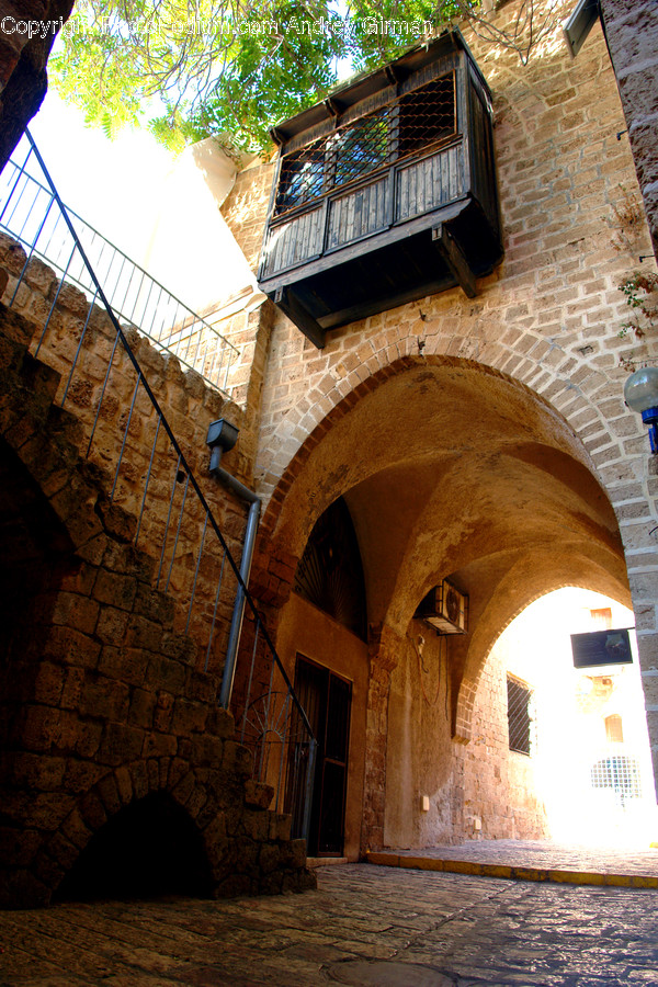 Patio, Balcony, Architecture, Bell Tower, Clock Tower