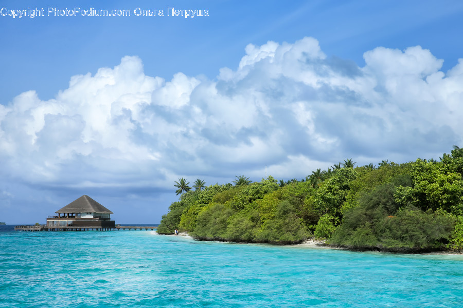 Coast, Island, Land, Sea, Beach