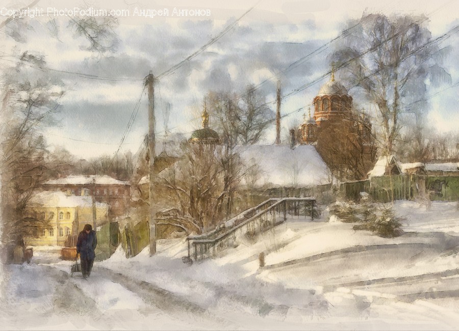 Blizzard, Outdoors, Snow, Weather, Winter