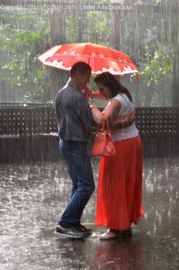 Human, People, Person, Umbrella