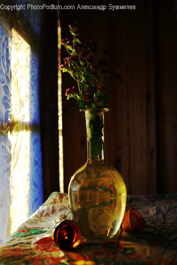 Glass, Goblet, Jar, Porcelain, Vase